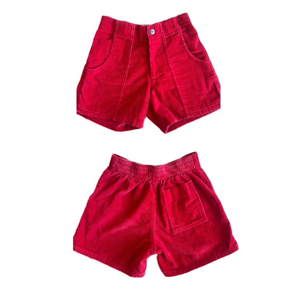 70’s corduroy high wasted shorts